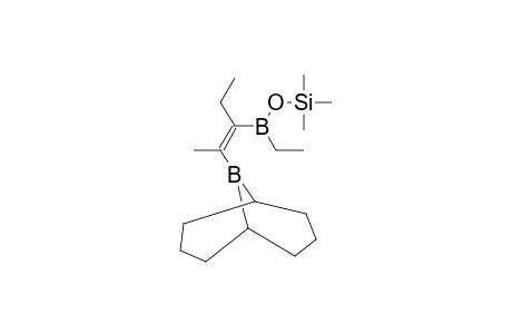 2-(1,5-CYCLOOCTANDIYLBORYL)-3-[ETHYL-(TRIMETHYLSILYLOXY)-BORYL]-CIS-2-PENTENE