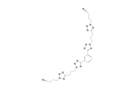 1,3-BIS-(2-{3-[2-(3-CYANOPROPYL)-TETRAZOL-5-YL]-PROPYL}-TETRAZOL-5-YL)-BENZENE(2-N,2-N')