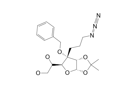 3-C-(3-AZIDO)-PROPYL-3-O-BENZYL-1,2-O-ISOPROPYLIDENE-ALPHA-D-ALLOFURANOSE