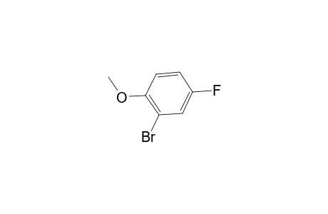 2-Bromo-4-fluoroanisole