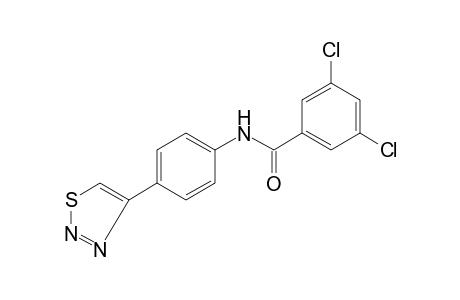 3,5-dichloro-4'-(1,2,3-thiadiazol-4-yl)benzanilide