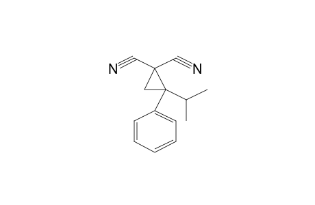 2-Isopropyl-2-phenyl-1,1-cyclopropanedicarbonitrile