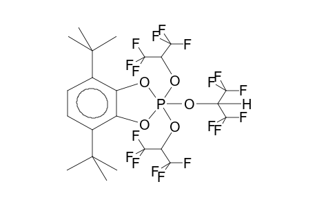 3,6-DI-TERT-BUTYL-1,2-BENZOQUINOLENEDIOXY TRIS(1,1,1,3,3,3-HEXAFLUOROPROP-2-YLOXY)PHOSPHORANE