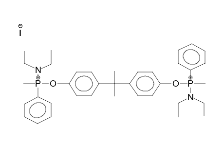 2,2-BIS[4-(N,N-DIETHYLAMINOPHENYLMETHYLPHOSPHONIOOXY)PHENYL]PROPANEDIIODIDE