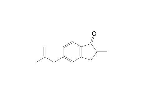 2-Methyl-5-(2-methylallyl)-2,3-dihydro-1H-inden-1-one