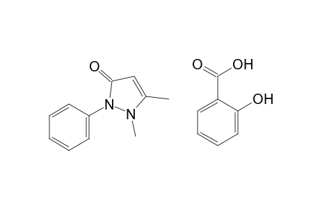 antipyrine, salicylate (1:1) (salt)