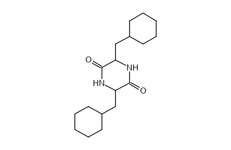 3,6-BIS(CYCLOHEXYLMETHYL)-2,5-PIPERAZINEDIONE