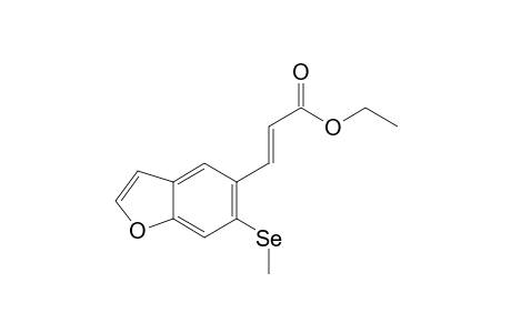 5-Ethoxycarbonylvinyl-6-methylselenobenzo[b]furan