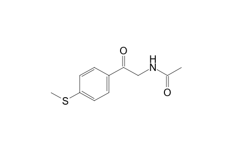 N-[(p-methylthio)phenacyl]acetamide