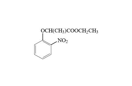 PROPIONIC ACID, 2-/O-NITROPHENOXY/-, ETHYL ESTER