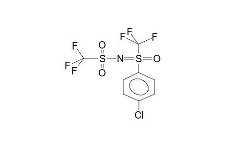 PARA-TRIFLUOROMETHYL(N-TRIFLUOROMETHYLSULPHONYLIMINO)SULPHONYLCHLOROBENZENE