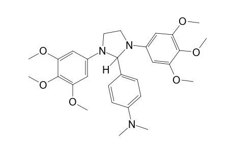 1,3-bis(3,4,5-trimethoxyphenyl)-2-[p-(dimethylamino)phenyl]imidazolidine