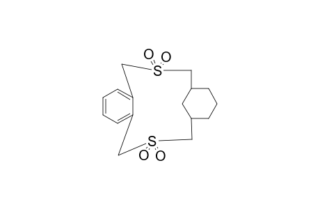 3,12-Dithia-tricyclo[12.3.1.0*5,10*]octadeca-5,7,9-triene 3,3,12,12-tetraoxide