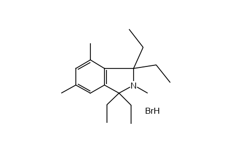 1,1,3,3-TETRAETHYL-2,4,6-TRIMETHYLISOINDOLINE, HYDROBROMIDE