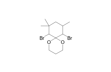 (7R,10R,11R/7S,10S,11S)-7,11-DIBROMO-8,8,10-TRIMETHYL-1,5-DIOXASPIRO-[5.5]-UNDECANE