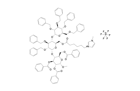 #19;[6-[2,3,4,6-TETRA-O-BENZYL-ALPHA-D-GLUCOPYRANOSYL-(1->4)-2,3-DI-O-BENZYL-ALPHA-D-GLUCOPYRANOSYL-(1->4)-2,3,6-TRI-O-BENZYL-1-METHOXY-ALPHA-D-GLUCOPYRANOS-6-