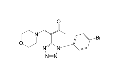 3-[1-(p-bromophenyl)-1H-tetrazol-5-yl]-4-morpholino-3-buten-2-one