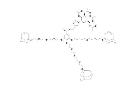 #18;N-[[1-(2,3,4,6-TETRA-O-ACETYL-ALPHA-D-MANNOPYRANOSYL)-1H-1,2,3-TRIAZOL-4-YL]-METHYL-3,4,5-TRIS-[2-[2-[2-[2-(ADAMANTAN-1-YL-OXY)-ETHOXY]-ETHOXY]-ETHO