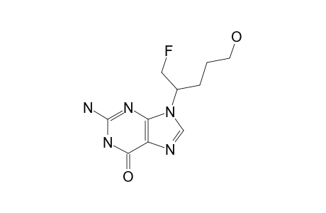 9-(1'-FLUORO-5'-HYDROXYPENTAN-2'-YL)-9H-GUANINE-HYDRATE