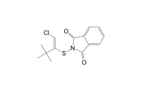 N-[2-Chloro-1-t-butylvinylthio]phthalimide