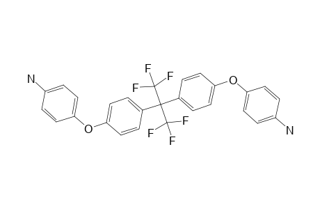 4-{4-[1-[4-(4-Aminophenoxy)phenyl]-2,2,2-trifluoro-1-(trifluoromethyl)ethyl]phenoxy}aniline