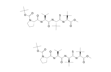 METHYL-[[N-TERT.-BUTYLOXYCARBONYL-(S)-PROLYL-(S)-VALINYL-AMINO]-(S/R)-3,3-DIMETHYL-BUTANE-THIOAMIDO]-(S)-3,3-DIMETHYL-BUTYRATE