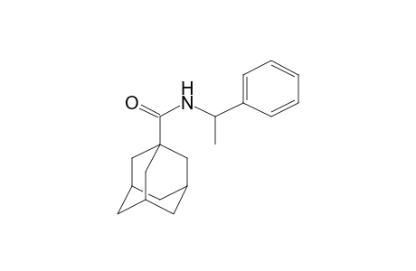 Adamantane-1-carboxamide, N-(1-phenylethyl)-