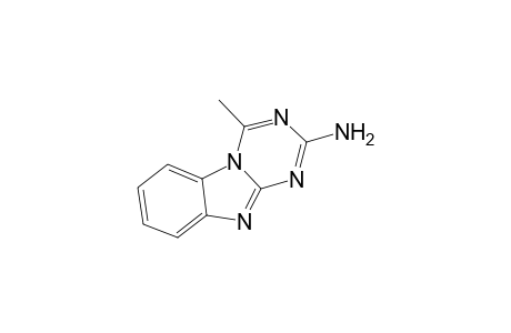 4-Methyl[1,3,5]triazino[1,2-a]benzimidazol-2-amine