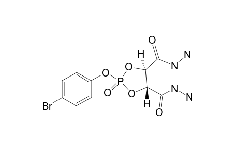 (4R,5R)-2-(4-BROMOPHENOXY)-1,3,2-DIOXA-PHOSPHOLANE-4,5-DICARBOHYDRAZIDE-2-OXIDE