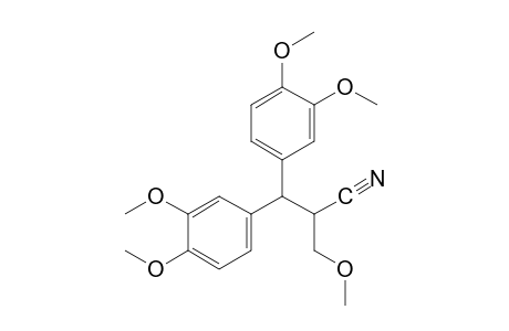 3,3-bis(3,4-dimethoxyphenyl)-2-(methoxymethyl)propionitrile