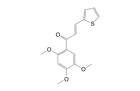 (2E)-1-(2',4',5'-TRIMETHOXYPHENYL)-3-(THIOPHEN-2-YL)-2-PROPEN-1-ONE