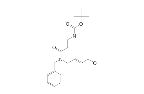 N-TERT.-BUTYLOXYCARBONYL-BETA-ALANYL-[N-BENZYL-N-[4-HYDROXY-(2E)-BUTEN-1-YL]]-AMIDE;MAJOR-ROTAMER