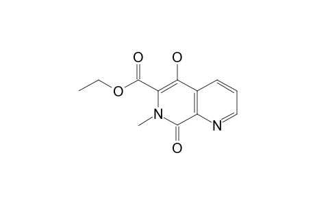 6-ETHOXYCARBONYL-5-HYDROXY-N-METHYL-1,7-NAPHTHYRIDIN-8(7H)-ONE