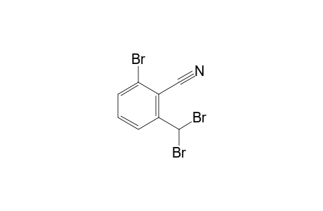 2-bromo-6-(dibromomethyl)benzonitrile