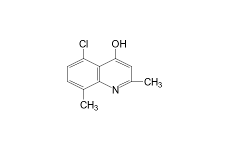 5-chloro-2,8-dimethyl-4-quinolinol