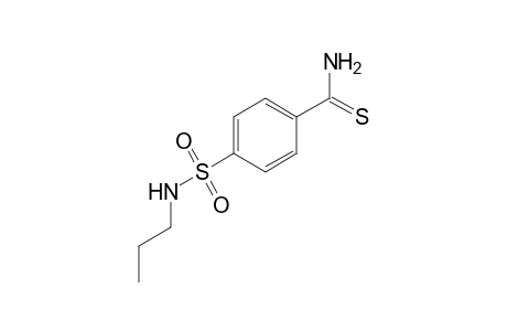 p-(propylsulfamoyl)thiobenzamide