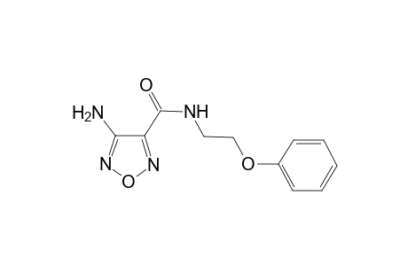 4-Amino-furazan-3-carboxylic acid (2-phenoxy-ethyl)-amide