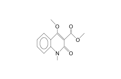 1,2-dihydro-4-methoxy-1-methyl-2-oxo-3-quinolinecarboxylic acid, methyl ester