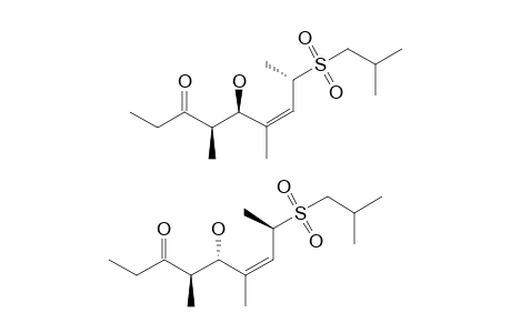 (+/-)-(4-R/S,6-Z)-5-HYDROXY-8-(2-METHYLPROPANE-1-SULFONYL)-4,6-DIMETHYLNON-6-EN-3-ONE;MIXTURE-OF-SYN-AND-ANTI