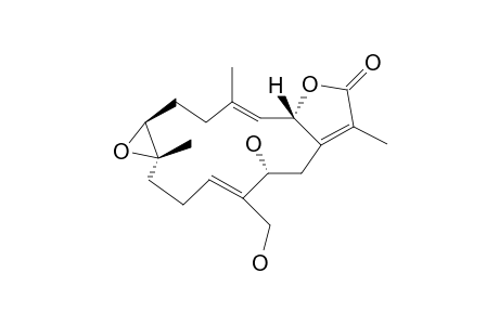 13R(ALPHA),20-DIHYDROXYSARCOPHINE