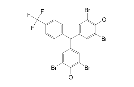 3,5,3',5'-TETRABROMO-4''-TRIFLUOROMETHYL-4,4'-DIHYDROXYTRIPHENYLMETHANE