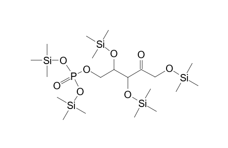 5-O-(Bis[(trimethylsilyl)oxy]phosphoryl)-1,3,4-tris-O-(trimethylsilyl)pent-2-ulose