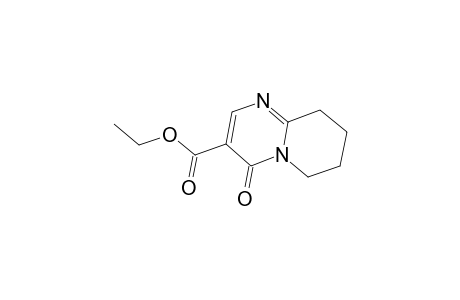 4H-Pyrido[1,2-a]pyrimidine-3-carboxylic acid, 6,7,8,9-tetrahydro-4-oxo-, ethyl ester