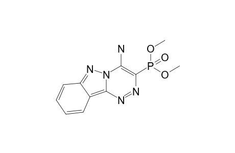 4-AMINO-[1,2,4]-TRIAZINO-[4,3-B]-INDAZOL-3-YL-PHOSPHONIC-ACID-DIMETHYLESTER