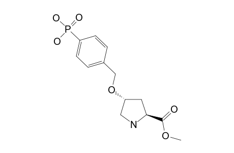 (4R)-4-[(4'-PHOSPHONOBENZYL)-OXY]-L-PROLINE-METHYLESTER