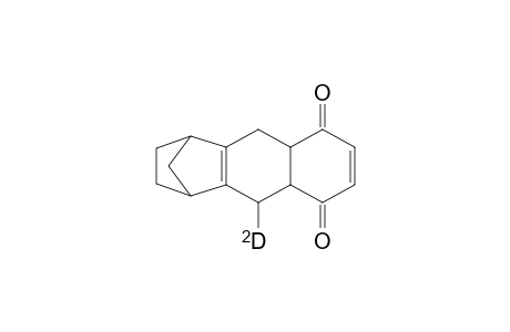 1,4-Methanoanthracene-5,8-dione-9-d, 1,2,3,4,8a,9,10,10a-octahydro-