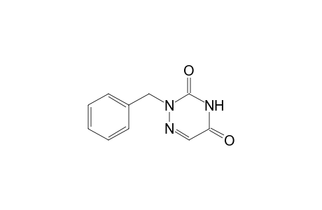 1,2,4-Triazine-3,5(2H,4H)-dione, 2-(phenylmethyl)-