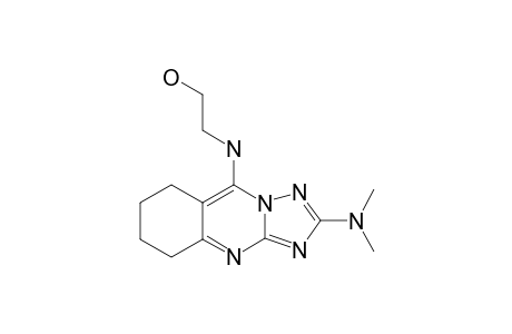 5-(2-HYDROXYETHYLAMINO)-2-DIMETHYLAMINO-6,7,8,9-TETRAHYDRO-1,2,4-TRIAZOLO-[5,1-B]-QUINAZOLINE