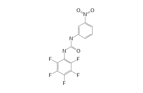 N-(2,3,4,5,6-PENTAFLUOROPHENYL)-N'-(3-NITROPHENYL)-UREA