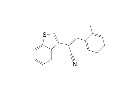 Benzo[b]thiophene-3-acetonitrile, .alpha.-[(2-methylphenyl)methylene]-